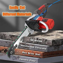5800w/6500whandheld Brushless Chainsaw, Duty Electric Diamond Concrete Chain Saw, With Water-Cooled Wet Cutting,Anti-Vibration Handle & Dust Suppression, With 2 Chains/2 Guide Bar,480