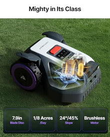 ANTHBOT M5 LIDAR Robotic Lawn Mowers, 1/8 Acre Wire-Free Dual Vision