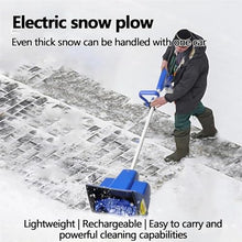 1200W 12 Inch Electric Snow Shovel, Corded Handheld Snow Plow for Driveways, School Road and Outdoor Snow Removal