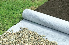 GEGEG 5oz Heavy Duty Non-Woven Geotextile Fabric for French Drain, Driveway, Soil Stabilization & Weed Control(White,2mx100m/6.5ftx328ft)