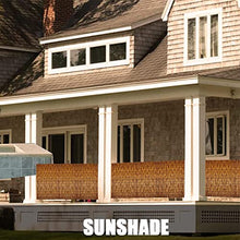 Natural reed Screening,Decorative Fences,Sunshade, Fencing Rolls, Patio Privacy Screen Panels,2 3 4 5 feet High x 16.4 feet Long, Reed Screen for Garden(H1.53xL30m/H5xL98ft)