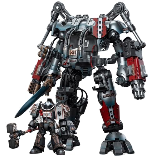 JOYTOY Warhammer 1/18 40K Grey Knights Nemesis Dreadknight Mecha Set