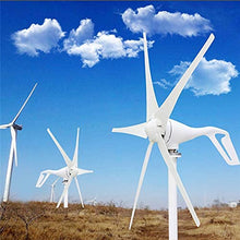Wind Generator 400W 3 Blades or 5 Blades Wind Power Turbine with 600w Waterproof Controller 12V 24V 3 pcs 24v (3 Pcs 12v) (3 Pcs 24v)