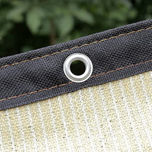 Sunblock Fabric Shade Cloth 30x30ft, 90% Sunblock Resistant Shade Mesh Tarps, Sun Shade Sail Rectangle Canopy Awning, Taped Edge with Grommets, for Patio Pergola