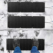 WRTYHGVGT Heated Snow Melting Mat for Stairs - Snow Melting Mats for Winter Snow Removal - Non-Slip Stair Heating Mats (10" x 48"),1 Pack