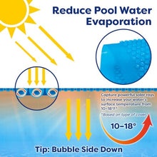 In The Swim Ultra Silver Rectangle Solar Pool Cover 24' x 40' 16 Mil