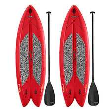 Lifetime Freestyle XL 98 Stand-Up Hardshell Paddleboard - 2 Pack (Paddles Included) Red