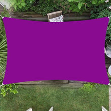 Purple,20' x 20',Shade Sail Square Waterproof & 95% UV Block Outdoor Rectangle Sun Shade Sail, for Patio Garden Backyard Sunscreen Awning Canopy with Hardware Kit, Custom Sizes