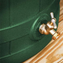 Good Ideas Rain Wizard Water Storage High Quality Collection Barrel with Brass Spigot, Safety Screen, and 50 Gallon Capacity, Green (3 Pack)