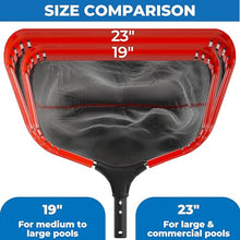 ProTuff 490 Promise 19.5in Pool Leaf Rake Net 6 Pack, Deep Pocket Bag