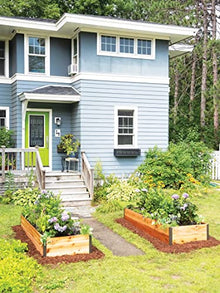 Gardener's Supply Company Raised Garden Bed | Outdoor Cedar Planter Box w/Extra Deep Height for Rooted Plants, Herbs Flowerbed & Vegetable Garden Wooden Box | 3' W x 12' L x 14" H