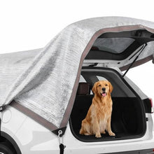 0.7518x42FT Aluminum Shade Cloth, Durable Aluminum Reflective Tarp, Sun Aluminum Cover for Garden, Car, Outdoor Pergola, Greenhouse, Chicken Coop and Dog Kennel