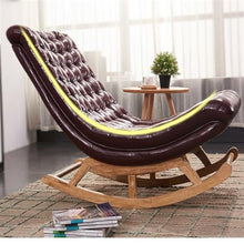 Lazy Person Sofa Single Scandinavian Rocking Chair Adult Nap Home Leisure Balcony Bedroom