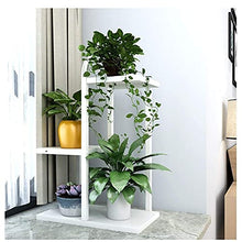 Plant Stand Plant Stands Indoor Window Sill Desktop Vertical Flower Rack Multi-Layer Iron Multi-Layered Plant Stand Indoor Flower Pots Rack Flower Plant Display Stan Flower Pot Display (White Second f