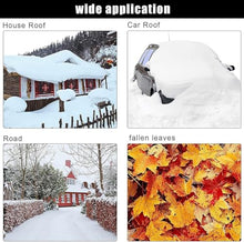 Snow Shovels Snow Shovel, Telescopic Pole Roof Rake Snow Removal System, Aluminum Head Used to Remove Roof Snow Accumulators are Often Suitable for Snow/Leaf/Debris Removal Tools, Black