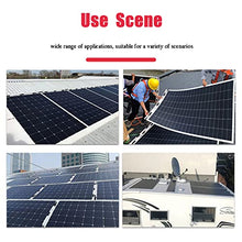 JKSVTF Solar Panel Kit,Flexible Solar Panel 370 Watt Monocrystalline Semi Flexible Bendable Mono Off Grid Charger for Marine RV Cabin Van Car