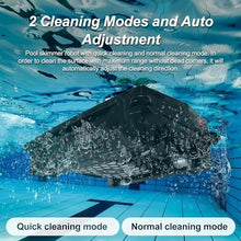 KJLYLPP 400um Filtering Smart Pool Skimmer, Automatic Pool Vacuum Cleaner with Auto-Escape and Auto-Turn, with Brushless Motor and 4.1L Storage Capacity