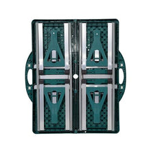 Outdoor Folding Table Portable Aluminum Alloy Piece and Chair set