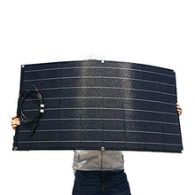 300W Solar Wind Power Kit Battery Charging System: 100W Wind Turbine Generator + 2pcs 100W Flexible Mono Solar Panel(Bump Surface) + Wind Controller + Solar Charge Regulator + Cables