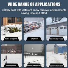 ddingsmafosee Upgraded Electric Snow Throwers - Foldable Snow Blower Cordless - 1000w Brushless Snow Shovel, 110-130cm Height Adjustment, Snow Removal Width 40.7cm (16in),DIY Tool 1battery