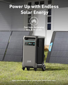 Anker SOLIX F3800 Portable Power Station, 3,840Wh