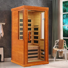 Caforkp W397300013 Front Wall Glass Door Replacement Assembly for One-Person Infrared Sauna, Complete