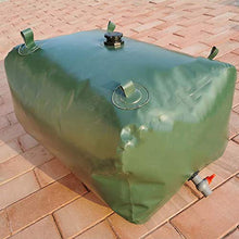 CUTPOIY Large Capacity Water Storage Container Gardening Water Bag, Foldable Portable PVC Flexible Rain Barrel, Large Outdoor Water Tank with Faucet, Emergency Water Tank for DRO, 670(177gal)