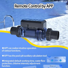 PweKzxt Salt Chlorinator,Saltwater Pool Chlorinator,Saltwater Chlorinator, Saltwater Chlorine Generator for Swimming Pool,for Swimming Pool salinity20