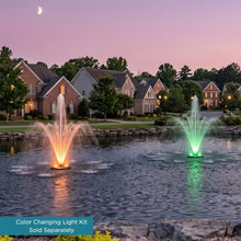 1/2 HP Floating Fountain & Aerator for Ponds and Lakes with 100 ft Cord