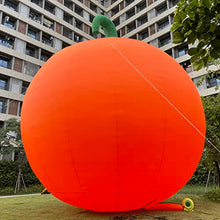 OZIS Giant 40Ft Inflatable Pumpkin Decoration with Blower Orange