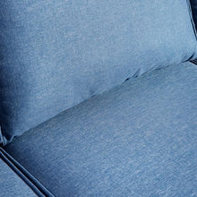 HOOOWOOO Outdoor Patio Loveseat, Handwoven PE Wicker 2-Seater Sofa with High-Density Foam Cushions, All-Weather Conversation Seating