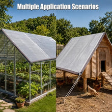 LCPEHGF 31'x65' Sun Shade Sail, UV Protection Outdoor Shade, Tear Resistant Heavy Duty Sun Shade for Patio Garden, Backyard, Deck, Car Port, Playground, (Aluminum, We Make Custom Size)