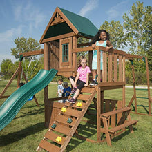 Swing-N-Slide Knightsbridge Plus Swing Set Wood Green