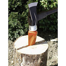 Fiskars Splitting Hammer (Forged), 2-in-1: Axe and Hammer, Weight: 3.9 kg, Hardened Steel Blade/Glass Fibre Reinforced Plastic Handle, Black/Orange, Safe-T, X39, 1001703