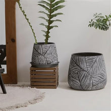 x3anggyt5 Planter Cement Plant Pots with Drain Hole Large Calibre Flower Containe for Homes Offices Garden