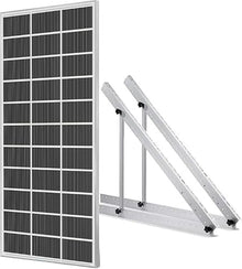 KZZAAO 300W Solar Panels 45'' Mount for 12V/24V System MC4 Connectors for Home, RV, Roof, Boat, Camping and Other Off-Grid