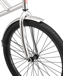 Schwinn Huron Adult Beach Cruiser Bike 26-Inch Silver