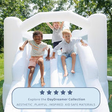 Bounceland Obstacle Dream Bouncer Combo with Dual Slides Neutral Color