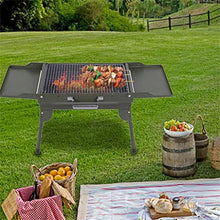 Grill Fold Charcoal Tabletop Mini Stand Outdoor Camping Barbecue Furnace Cooking Tool
