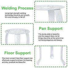 MVBCXZXAZ Flower standMetal Plant Stand Indoor Flower Stand Floating Shelf Flower Pot Stand Indoor Garden Plant Holder
