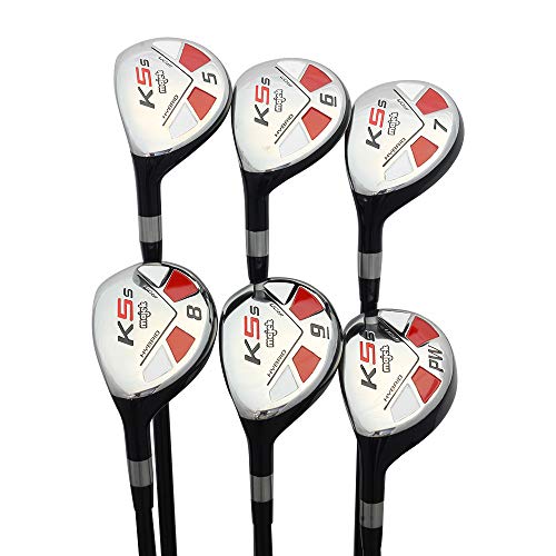 Majek Left Handed Senior Ladies Golf Clubs True Hybrid Set 5-PW Lady Flex