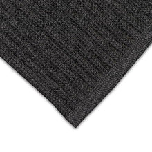 Liora Manne Calais Indoor/Outdoor Area Rug - Durable Power Loomed Casual Texture Solid Charcoal (5' x 7'6")