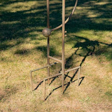 Large Rocking Animals with Flapping Wings Garden Stakes (Bronze, Flying Pig)