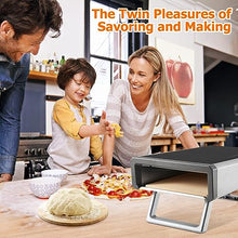 Portable Propane Gas Pizza Oven, 12 Inch with Foldable Legs, Accessory Kit