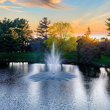 Scott Aerator Amherst 1HP 115V Large Pond Fountain with 100 Ft. Electric Cord