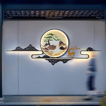GSOUL Outdoor Wall Lamp Garden Lights, Landscape Wall Decoration, Outdoor Villa, Chinese