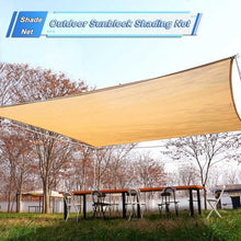 Beige Shade Netting 85% Shade Cloth Sunblock Shade Sail With Grommets 1x2.0m 2x2.0m 2x6.0m 2x5.0m 2x8.0m 3X5.0m 4X5.0m for Garden, Pergola, Patio Plants, Outdoor Shade Cover(4x20m(13x65.6ft))