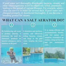WTRYRN Electrolysis Salt Chlorinator Device,Pool Chlorine Generator Chlorinatorwith Salinity Display, Complete Functions,for Inground Pools- Built 8g/h