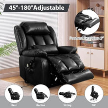 HTERWQEA Dual Motor Power Lift Recliner with Heat & Massage
