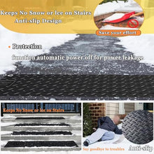 Coal2ToalPW Snow Melting Mats for Outdoor Use - Safe, Efficient, and Durable Snow Removal for Stairs, Doorways, and Pathways(40x80cmx3Pcs)
